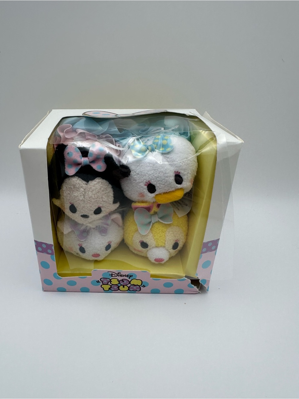 Disney Tsum Tsum Pastel Plush Stackable Toy Set - Multi-Color